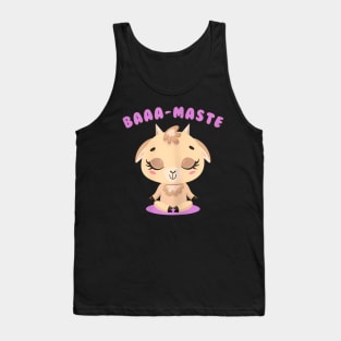 Goat Yoga Meditation for Women & Girls Tank Top